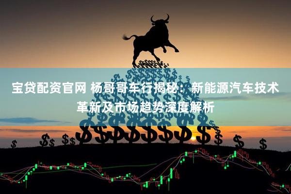 宝贷配资官网 杨哥哥车行揭秘：新能源汽车技术革新及市场趋势深度解析